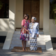 Michelle Obama and Tanzanian first lady Mama Salma Kikwete (Jim Watson/Getty Images)